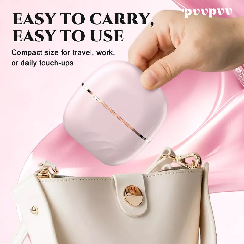 Revolutionary Wireless Mini Portable Hair Straightener - Your Essential Travel Companion for Effortlessly Smooth and Shiny Hair